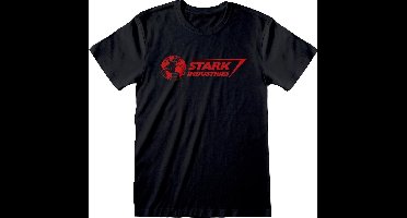 Marvel Comics - Stark Industries Unisex T-Shirt Zwart