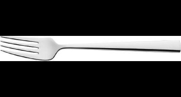 Amefa Moderno - 2-delige dessertvorkset - hoogglans - zilverkleurig