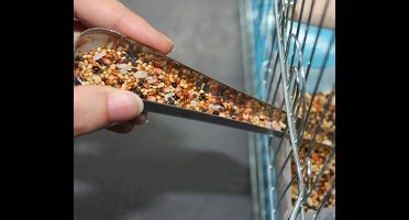 Hiden - Dierenvoeding Opscheplepel - Dieren - Vogels - Vissen - Eten - Hygiëne