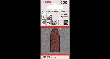 Bosch - 5-delige schuurbladenset 32 mm, 120