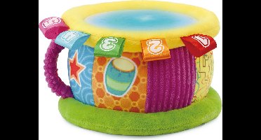 VTech Baby Pluchen Lichtjestrommel - Educatief Babyspeelgoed - Cijfers en Kleuren - Cadeau - Van 6 tot 36 Maanden