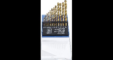 BGS - Boorset - Metaal - HSS Drill Set | 1.5mm - 6.5mm | titanium coated | 13 stuks - BGS813
