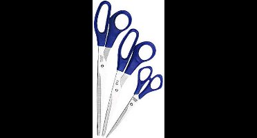 WEDO - 3-Delige Set - Roestvrijstalen Scharen - Universele Scharen - 16cm/21cm/25,5cm