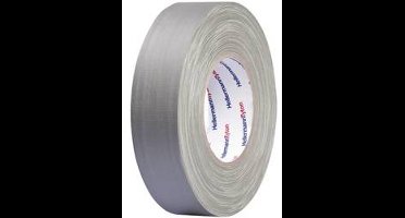 HellermannTyton HTAPE-TEX-GY-19x50 712-00506 Textieltape HelaTape Tex Grijs (l x b) 50 m x 19 mm 1 stuk(s)