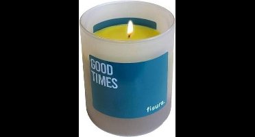 Fisura Kaars Met Tekst - Good Times