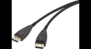 Renkforce RF-3770962 DisplayPort-kabel DisplayPort Aansluitkabel DisplayPort-stekker, DisplayPort-stekker 20.00 m Zwart