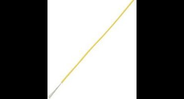 TRU COMPONENTS 1570906 Draad LiY 1 x 0.75 mm² Geel 10 m