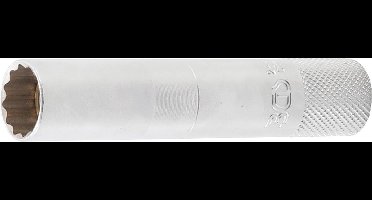 Bougiedop 14 mm 3/8" (12-kant) lengte 90 mm - Magnetisch - BGS 2446