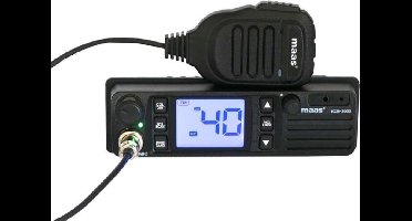Maas® KCB-3000 - AM/FM - CB radio - 12/24 Volt - 27 MHz - VOX - Hoofdtelefoonaansluiting