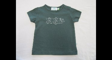 Disney , jongens , t-shirt korte mouw , groen , jungle boock , 68 - 6-9 maand