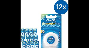 Oral-B Essential Floss Mint - 12 Stuks - Voordeelverpakking