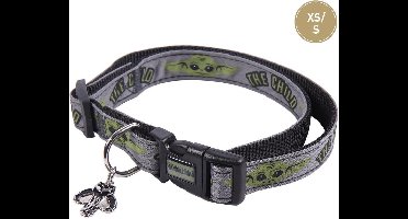 Honden Halsband STAR WARS THE MANDALORIAN - XS/S (Lengte 22-35cm - Breedte 1.5cm)