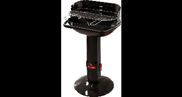 Barbecook Loewy 55 - Houtskool BBQ barbecue - Grilloppervlak 55x33cm - Incl. Windscherm, BBQ rooster en asopvangpot - Zwart
