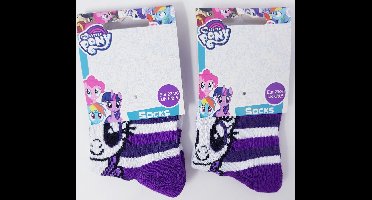 MY LITTLE PONY - SOKKEN - KINDER SOKKEN - MAAT 23/26 - 2 PAAR - TWILIGHT