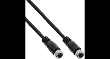 Antennekabel F-Male - F-Male 3.00 m Zwart