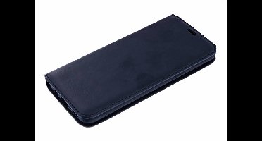 Ntech Luxe Zwart TPU / PU Leder Flip Cover met Magneetsluiting Geschikt voor Samsung Galaxy S10