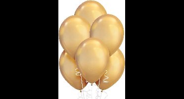 Daily Style – Ballonnen – Chroom Goud – 10 stuks – Feestdecoratie