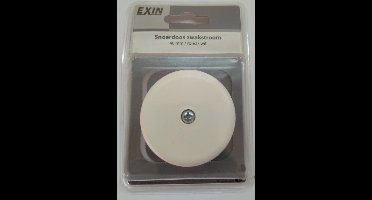 Exin Snoerdoos zwakstroom | wit