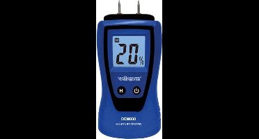 Velleman Vochtmeter voor timmerhout, papier, beton, pleister, met LCD-display en dataholdfunctie