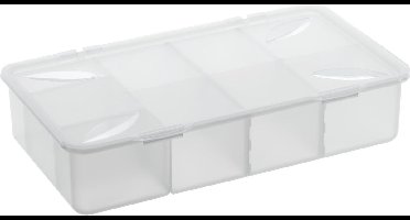 Rotho doos voor kleine onderdelen SNAPPY Transparant 3 L