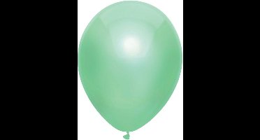 Haza Original Ballonnen Metallic 100 Stuks Mintgroen