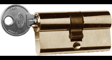 Nemef cilinder 91060 -  Met 3 sleutels -  In zichtverpakking - 1 cilinder in verpakking