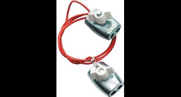 AKO Koord verbindingskabel 2 RVS klemmen