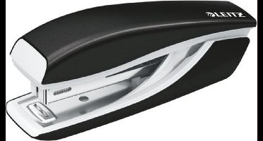 Leitz WOW Metalen Mini Nietmachine - Capaciteit Van 10 Vel - Inclusief Nietjes - Voor Kantoor En Thuiswerken - Ideaal Voor Thuiskantoor - Zwart