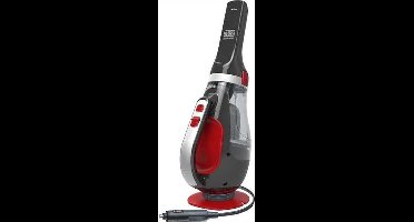 BLACK+DECKER ADV1200-XK - Kruimeldief - Zakloos - Grijs, Rood