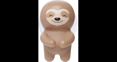 Kikkerland Tandenborstelhouder - Luiaard design - Universele houder - Badkamer accessoire