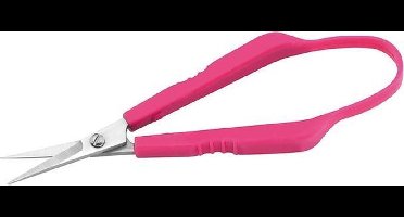 Westcott silhouetschaar - 10cm - roze - kunststof grip doorlopend - AC-E13103