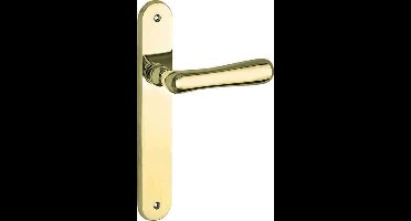 Artitec Mi Satori Deurkruk op achterplaat Linea XL/Modern messing ongelakt