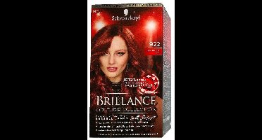 SCHWARZKOPF Coloration Brillance 922 KASTANIEN ROT