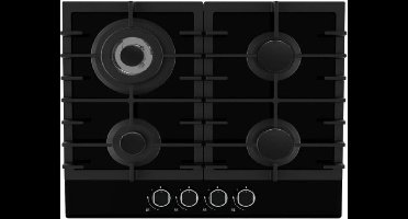 Exquisit EGK657STGB - Inbouw gaskookplaat