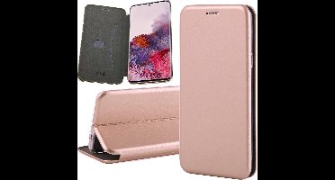 Hoesje geschikt voor Samsung S20 Book Case Wallet - Roségoud