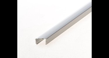 Hautau Afdekprofiel wit 3000mm