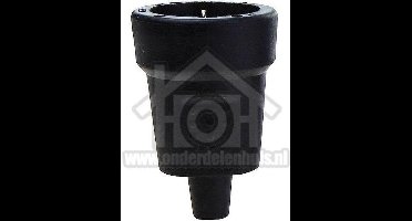 Q-Link Stekker contra 16A 3500W Ra zwart Contrastekker van PVC 5421437