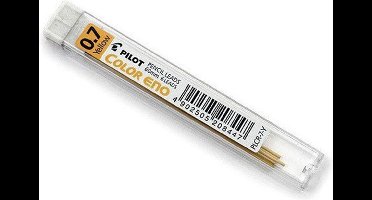 Pilot Color Eno – Gele Potloodvullingen 0.7mm – 6 stuks