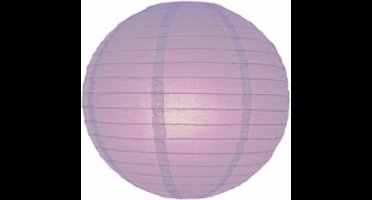 5 x Lampion licht paars 25 cm