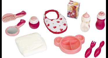 Klein Toys Princess Coralie voedings- en verzorgingsset – inclusief 11 accessoires