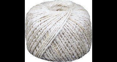 Sisal touw - bindtouw 2 draads - 500gr (125mtr) - naturel