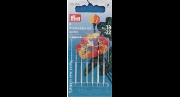 Borduurnaalden z. punt staal No. 16 zilverkleurig 1,60 x 55 mm 25 st. - Naalden (hand) - Prym
