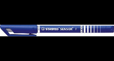 STABILO SENSOR - Fineliner 0,3 mm - Blauw - per stuk