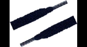 Cordial - schoenveters - donkerblauw plat - veterlengte 150 cm 7-9 gaatjes