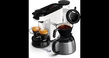 Philips Senseo Switch HD6592/00 - Koffiepadapparaat & Thermoskan - Wit