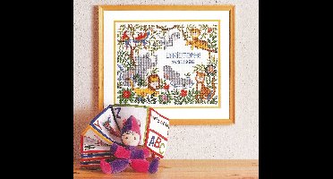 borduurpakket 70.432 jungle, dierenvijver, geboorte