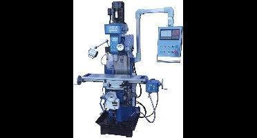 HBM Professionele Universele Freesmachine 60 met 3 assig LCD digitaal uitleessysteem