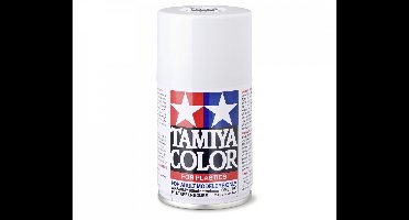 Tamiya Hobbyverf Acrylverf - TS-26 White - Gloss - Acryl Spray - Verf spuitbus - 100 ml