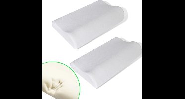 vidaXL Orthopedische kussenset 2-delig