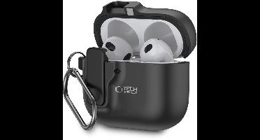 Tech-Protect Hoesje Voor Apple Airpods 4 Slim Haak Anti-Slip Hoge Kwaliteit